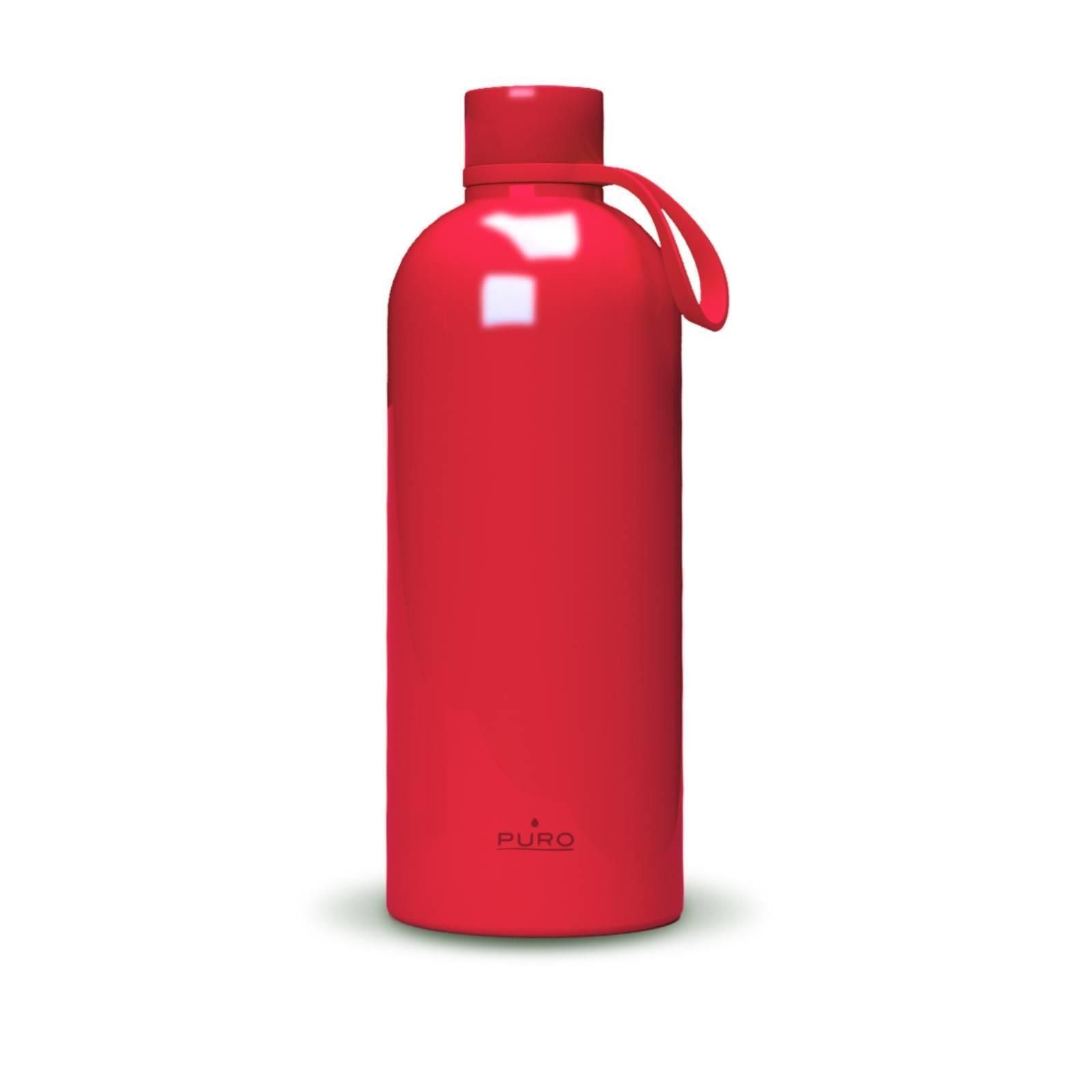 PURO PUWB500DW3RED borraccia Uso quotidiano 500 ml Stainless steel Rosso