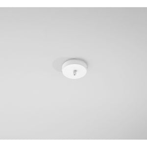 MONTATURA 1 FORO D.10XH4CM BIANCA.