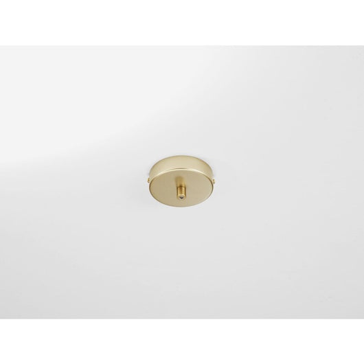 MONTATURA 1 FORO D.10XH4CM ORO.