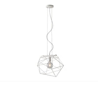 LAMPADARIO ABRAXAS E27 41X31XH150CM BIANCA.