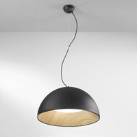 LAMPADARIO LED COCO 40W D.50XH187CM 3-6500K NERA.