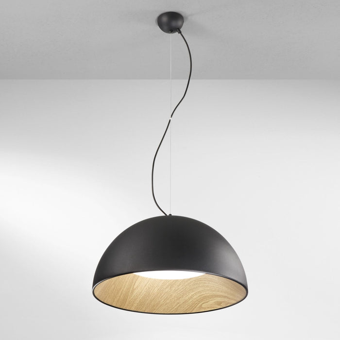 LAMPADARIO LED COCO 40W D.50XH187CM 3-6500K NERA.