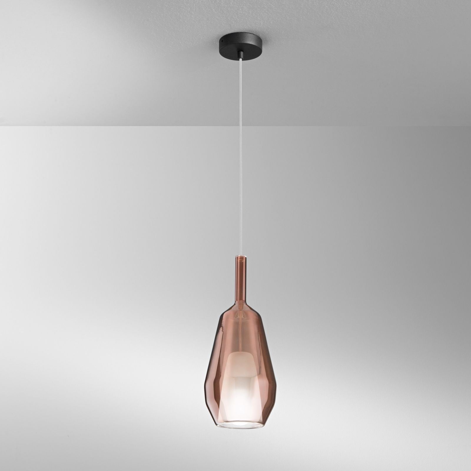 VETRO PIREX D.16XH38CM RAME PER MONTATURA.