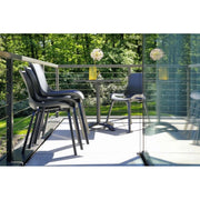Tavolo SOPHIE Bistro HPL FLIP HARTMAN â€“ 68 x 68 cm â€“ Antracite
