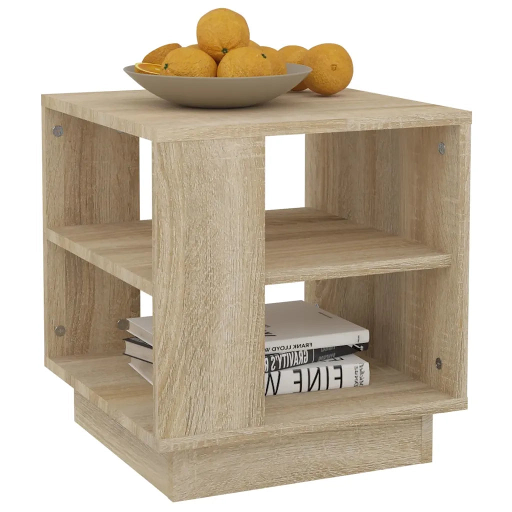 Tavolino da Salotto Rovere Sonoma 40x40x43 cm Legno Multistrato cod mxl 58254