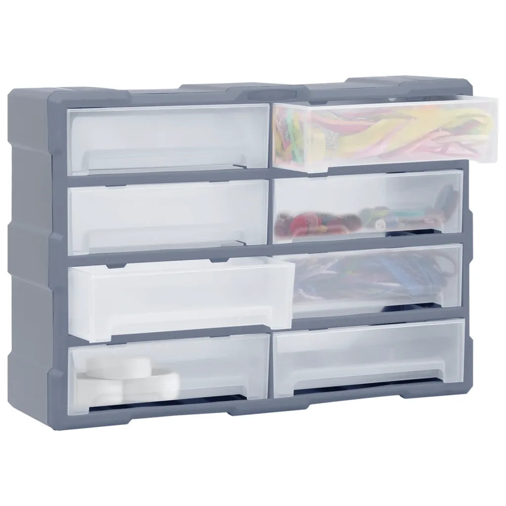 Mobile Contenitore con 8 Cassetti Grandi 52x16x37 cm CFW1808968