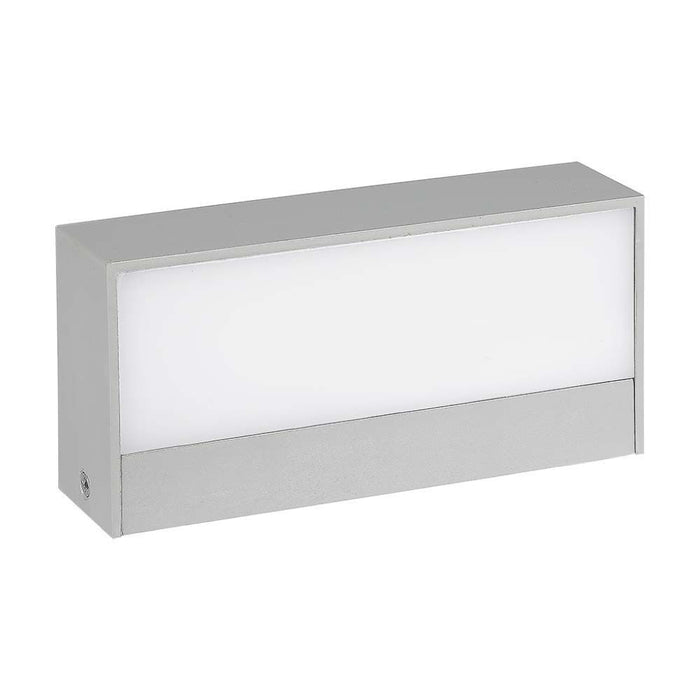 9W LED su/giÃ¹ per esterno medio luminoso morbido 3000k Grey Body IP65