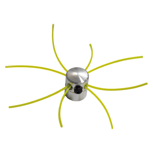 TESTINA ALLUMINIO 4 FILI CON VITE LATERALE PER DECESPUGLIATORE UNIVERSALE