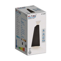 Luce led a parete da esterno 4w Wall Light Black Body Body IP65 4000K