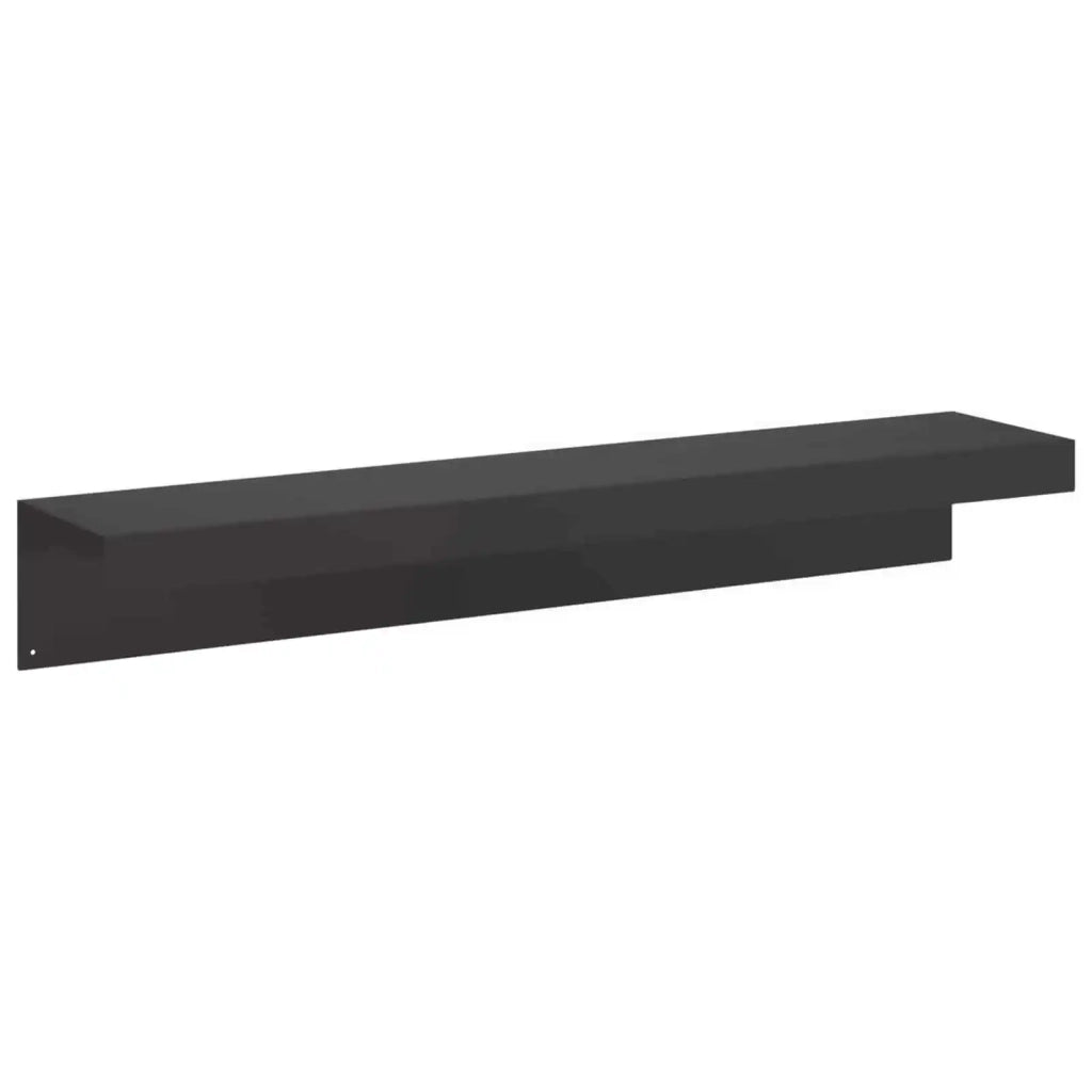 Profilo di copertura per giardino 2 pz 100 x 20 x 15 cm Acciaio 8012976