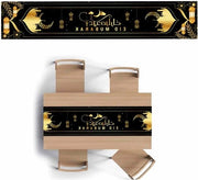 Decorazione per tavola Eid Mubarak - Islamica - Articolo da festa x cm - Tema Ramadan e Eid Mubarak - Decorazione per festa musulmana per la sala da pranzo.