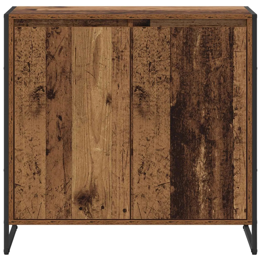 Mobile laterale Legno vecchio 79 x 36 x 75 cm Legno multistrato