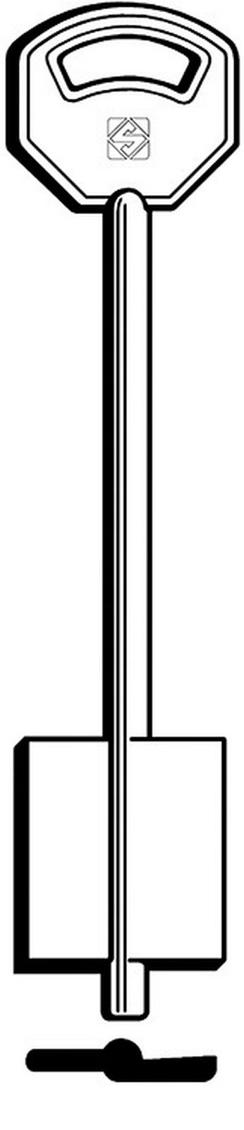 chiavi silca art. 5feb3 gr.19 cod:ferx.21847