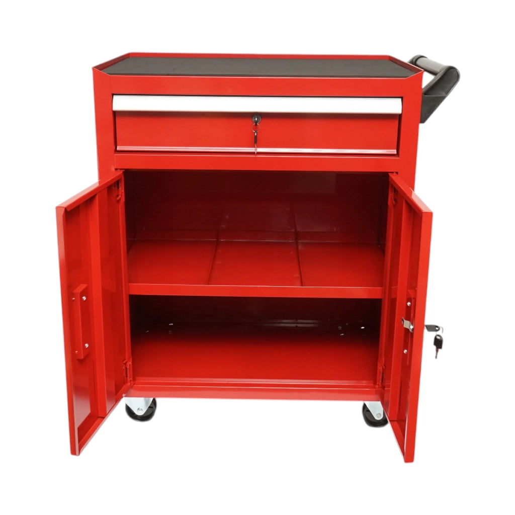Carrello portautensili in metallo, dimensioni 665x420x730 mm