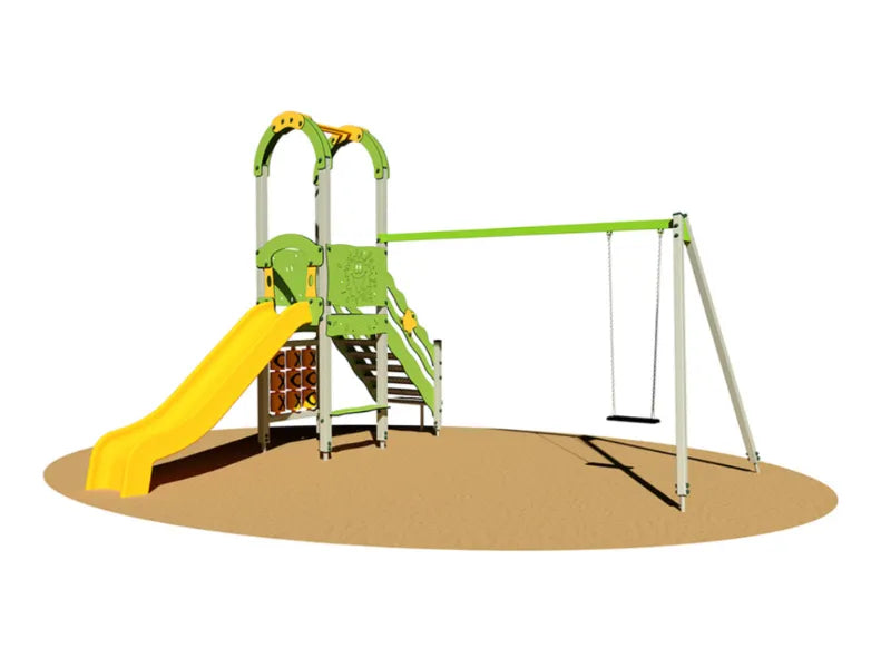 Torretta Baloo 941M SG Giochipark scala gradini altalena scivolo H150cm EN 1176