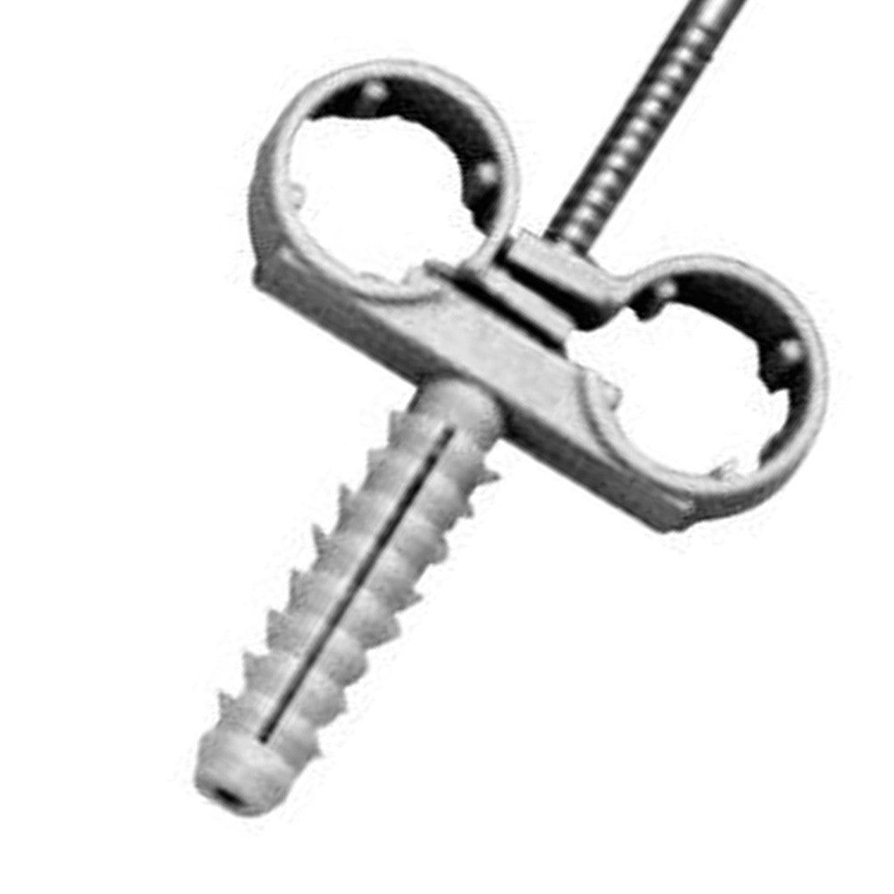 Collare doppio fermatubo con tassello mm 26