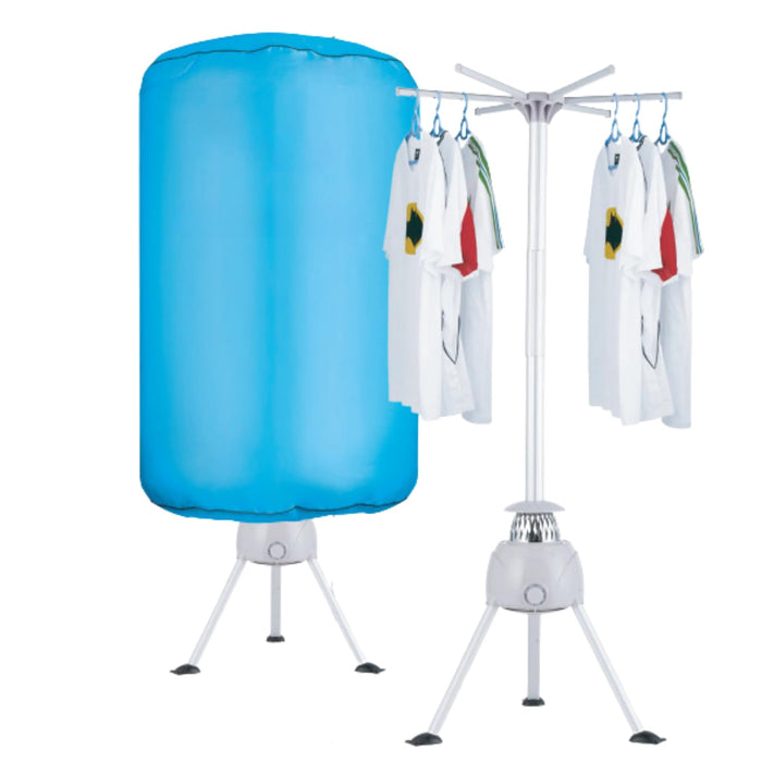 MOHOME Asciugabiancheria Elettrico Aria Calda Armadio Asciugatrice Rapida Tridimensionale Omogenea Stendibiancheria Timer Regolabile 180 min Dimensioni 152 x 66 cm Basso Consumo Portatile Silenzioso