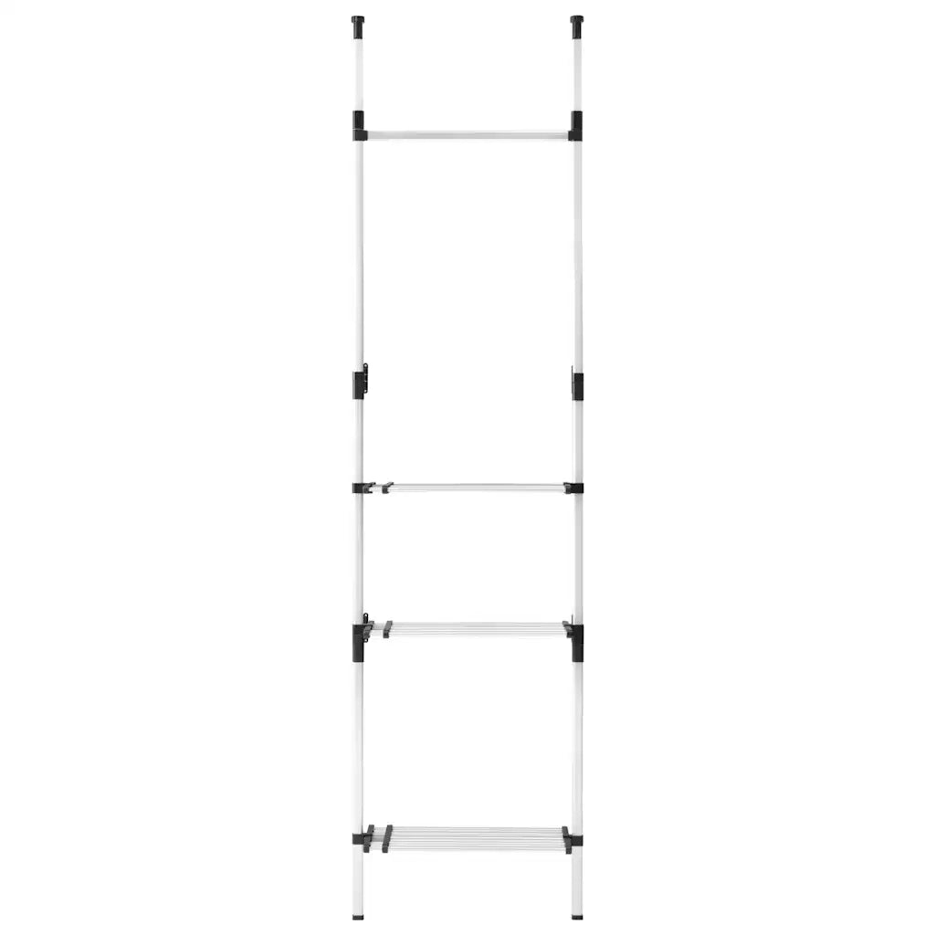 Sistema per Guardaroba Telescopico Aste Mensole in Alluminio cod mxl 78143