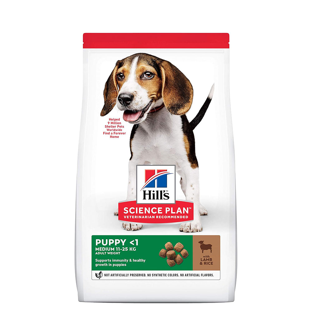 Hill's Science Plan Puppy medium (agnello) 12kg