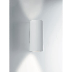 APPLIQUE BANJIE 2XGU10 D.7,5XH16CM IN GESSO.