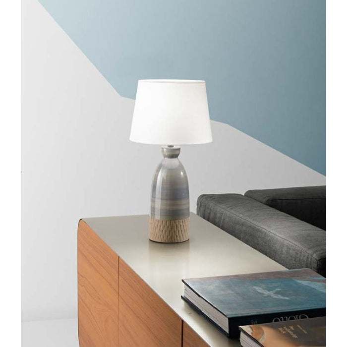 LAMPADA DA TAVOLO NAVAJO E27 D.25XH49CM TORTORA.