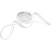 PLAFONIERA LED PERUGIA DIMMERABILE 28W COLORE BIANCO CM.60X18