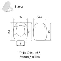 SEDILE COPRIWC PASSEPARTOUT IN TERMOINDURENTE