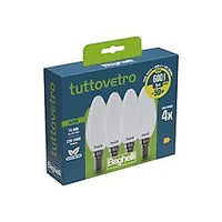 Beghelli Tuttovetro Lampadina a risparmio energetico Bianco neutro 4000 K 5 W E14 E