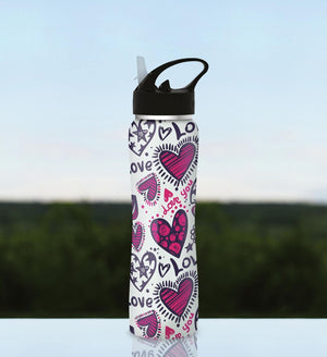The Steel Bottle TSBMW44LOV Uso quotidiano 500 ml Acciaio Multicolore