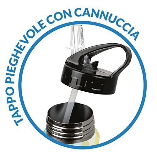 The Steel Bottle TSBMW44LOV Uso quotidiano 500 ml Acciaio Multicolore