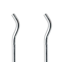 Coppia mensole zincate per radiatori in alluminio