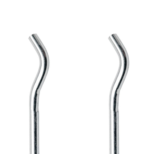 Coppia mensole zincate per radiatori in alluminio