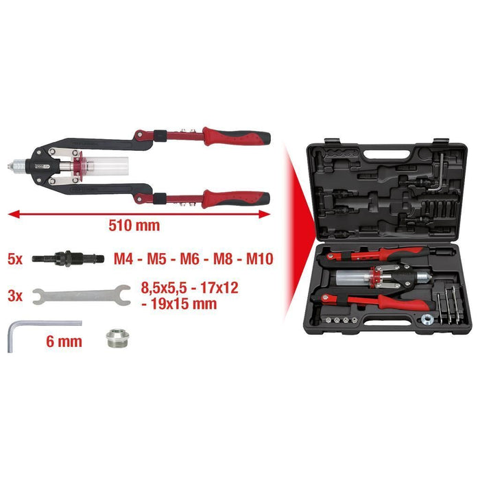 KS Tools 150.9630 rivettatrice