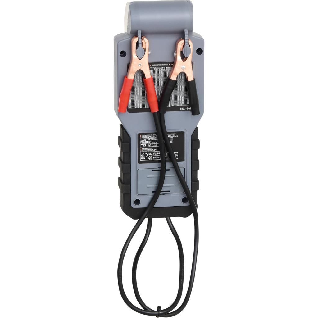 KS Tools 550.1646 tester per batterie Nero, Blu