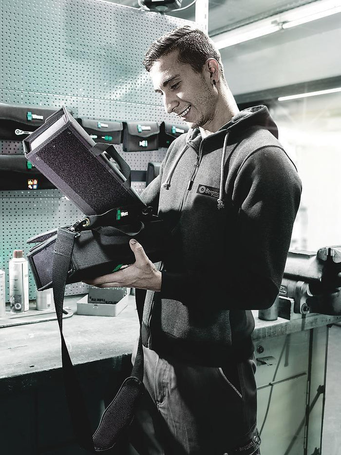 Wera 2go tracolla Cassetta attrezzi Nero