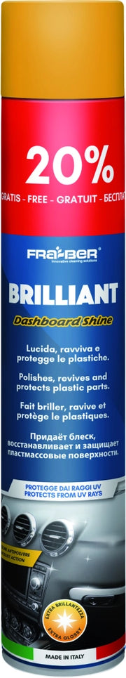 Fra-ber LUCIDANTE PROTETTIVO PER CRUSCOTTI AUTO ''BRILLIANT'' ml. 750