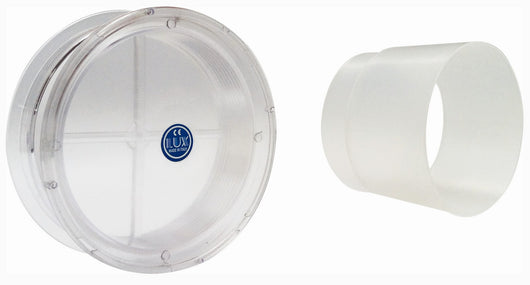 tappo trasparente per climatizzatore diametro mm.120 cod:ferx.21865