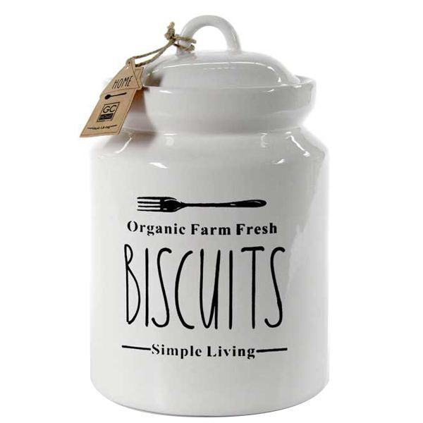 Utilissimi Barattolo Ceramica Biscotti 15x24cm