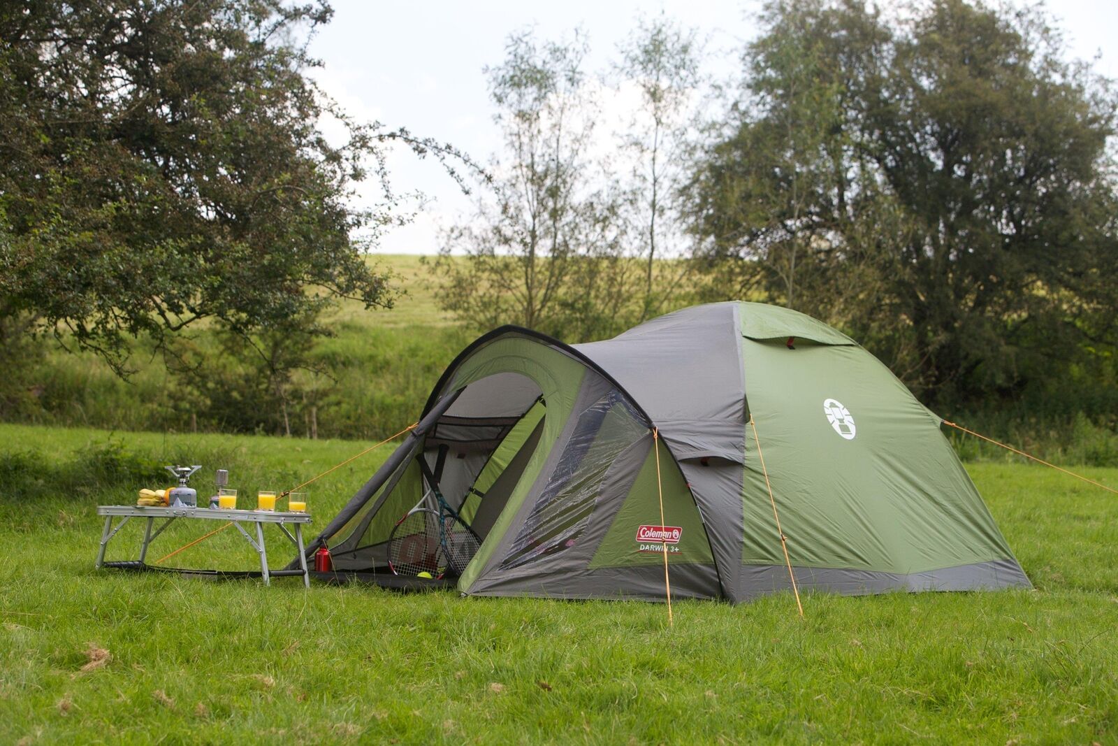 Coleman Darwin 3 Plus 3 persona(e) Verde, Grigio Tenda a cupola/Igloo