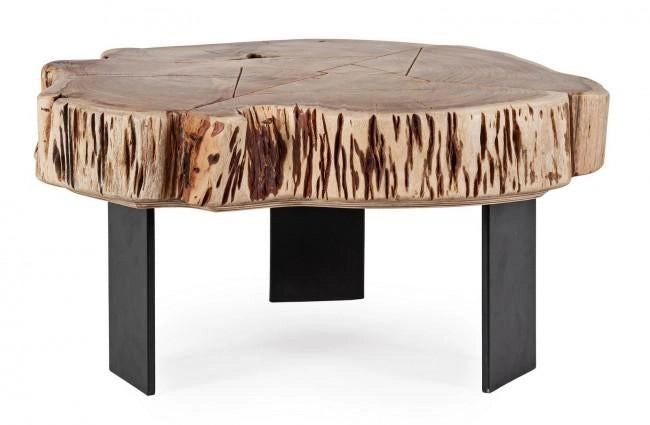Tavolino Basso 70x65 x 33 cm in Legno