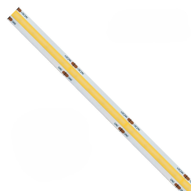 Striscia led 5m COB IP65 monocolore da 15W/MT 24V - 4000K