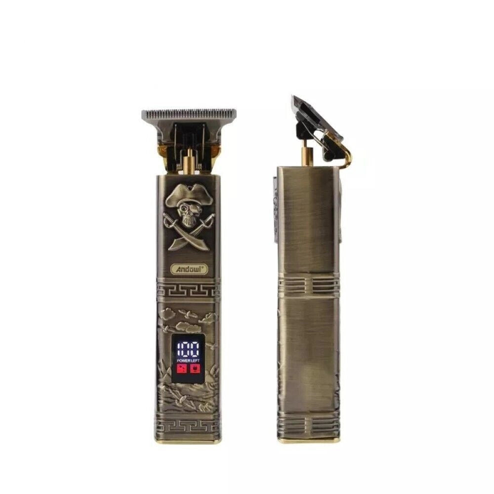 Trade Shop - Taglia Capelli Rasoio Elettrico Regola Barba 3 Pettini Ricaricabile Usb Q-tf51 -