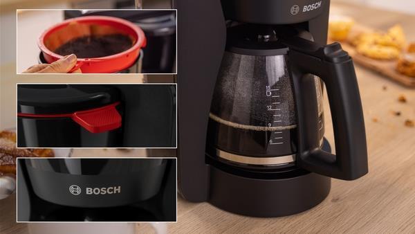 Bosch TKA2M113 macchina per caffè Manuale Macchina da caffè con filtro 1,25 L