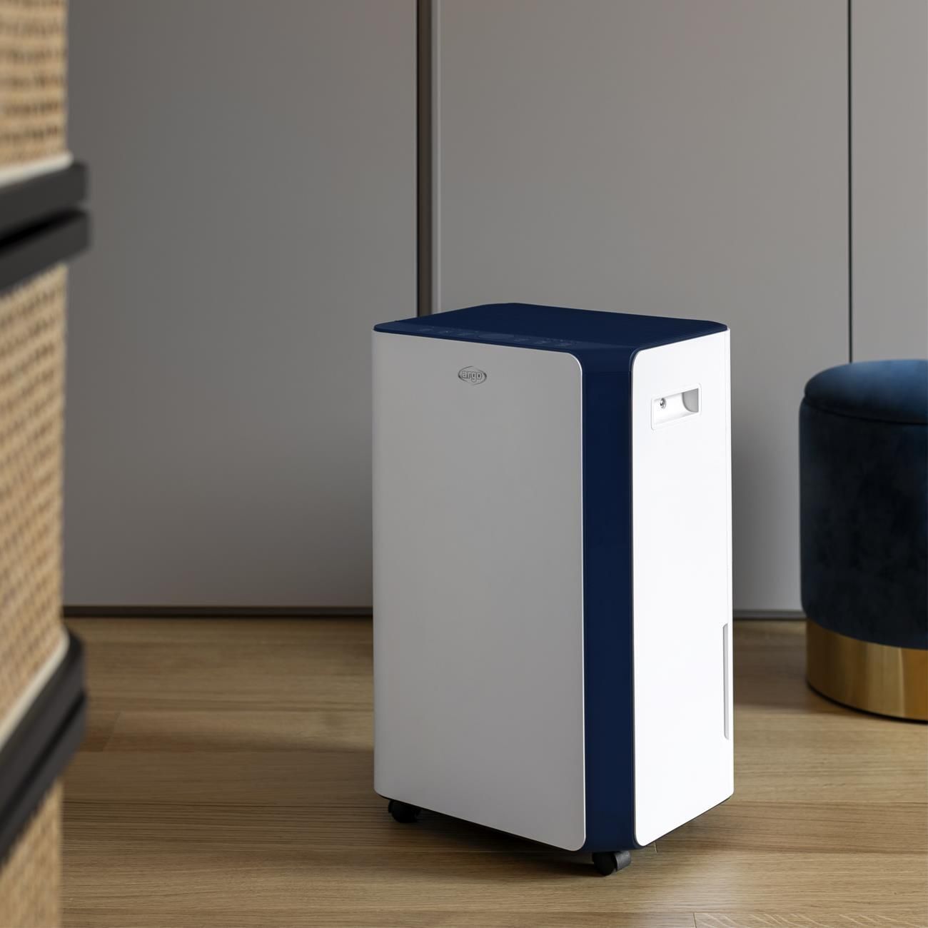 Argoclima ARGO DRY PURY EVO WF 21 4,5 L 41 dB 330 W Blu, Bianco