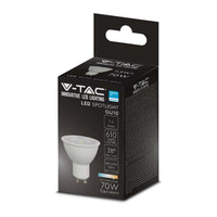 Spotlight di plastica GU10 da 7,5 W con chip Samsung 6500k 38'd