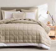 Bedsprei 200x220 Beige, Piuma soffice con imbottitura per letto, divano, poltrona (senza cuscino), coperta morbida per divano, piuma imbottita per estate e estate.