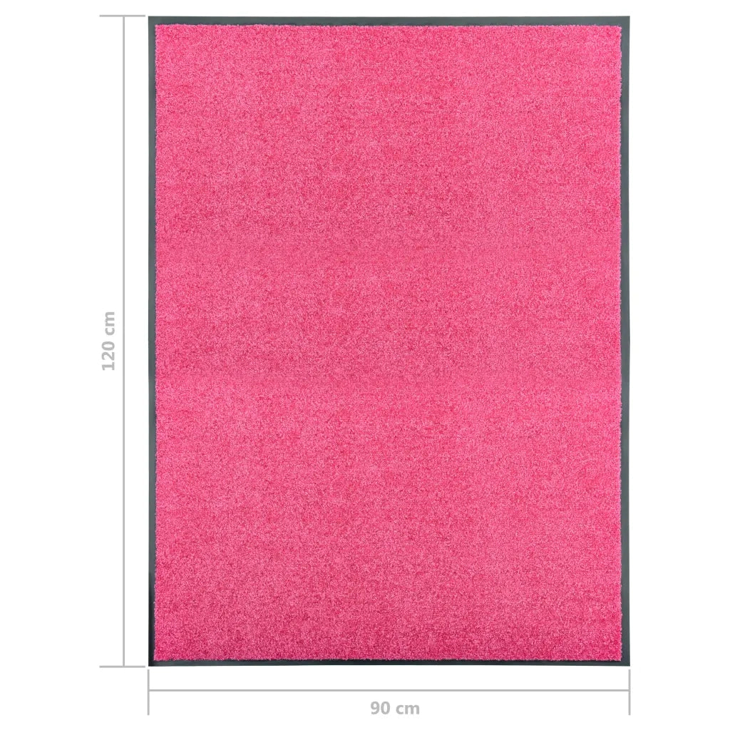 Zerbino | Tappetino Lavabile Rosa 90x120 cm