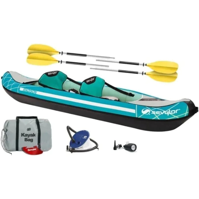 Madison kit - 2 pagaie, pompa, b orsa - (2 posti) campingaz 20000
