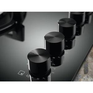 Electrolux EGG75372M Specchio Da incasso 75 cm Piano cottura a gas su vetro 5 Fornello(i)