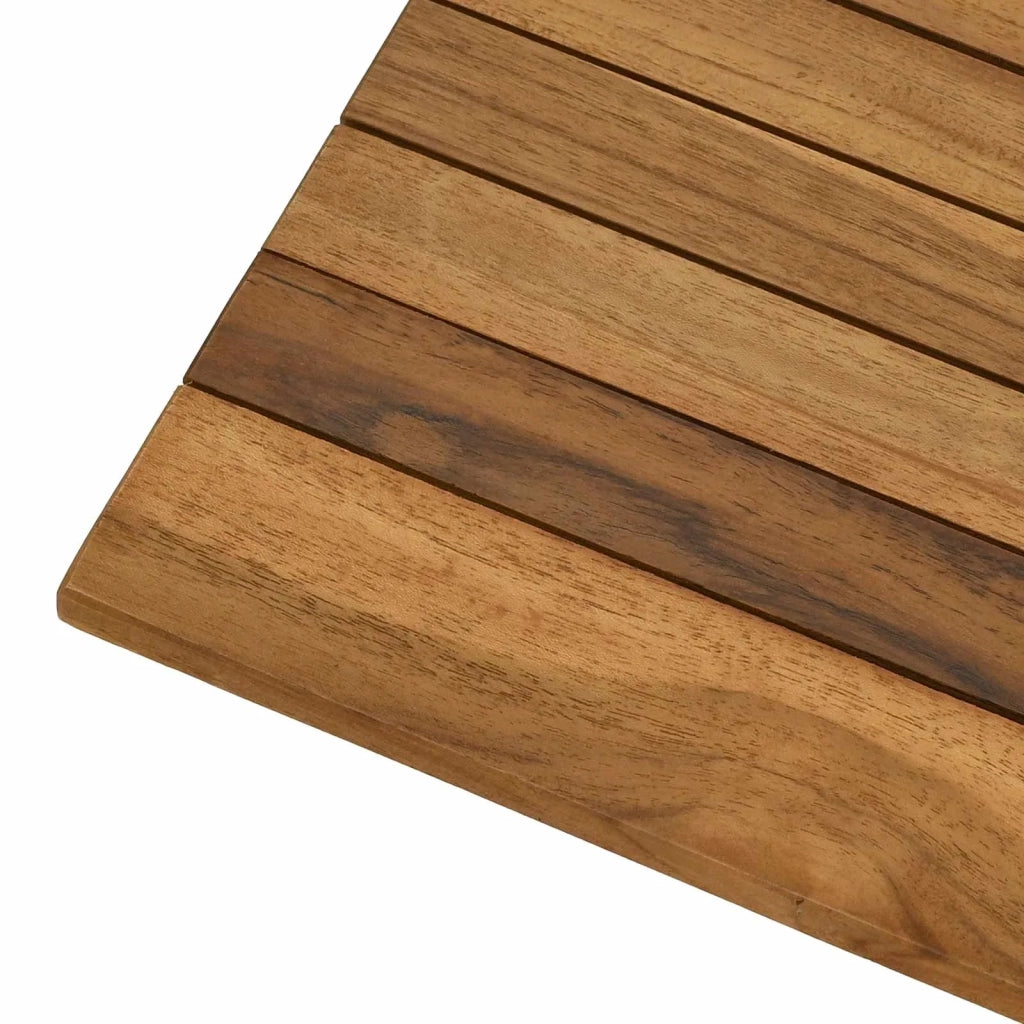 Piano del tavolo 40 x 40 x 3,5 cm Quadrato Legno di teak solido 42033143